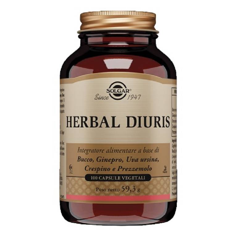 HERBAL DIURIS 100CPS VEG